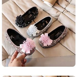 Boxed Baby Girl Beaded Shoe