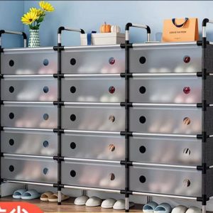 3in1 6layers upgraded shoe rack with cover